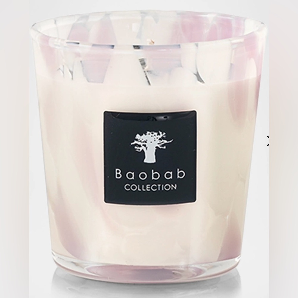 Brand New Baobab Collection Black & White Pearls Candle Duo, 2 X 6.7 oz. - Picture 3 of 16